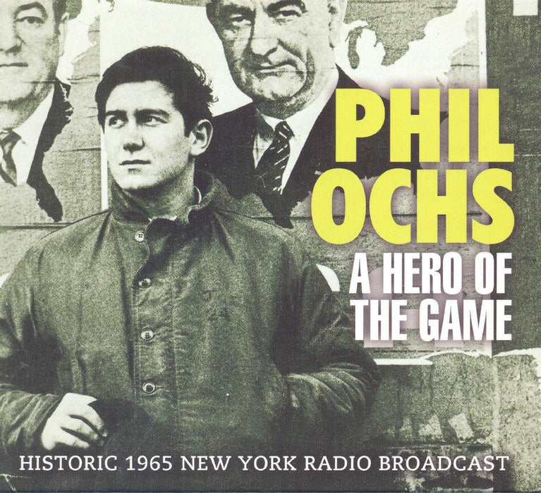 PHIL OCHS A HERO OF THE GAME LP VINYL 33RPM NEW