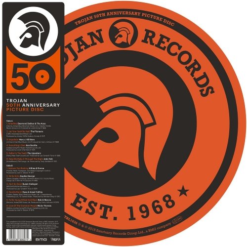 TROJAN 50th Anniversary Picture Disc VINYL LP NEW 2018