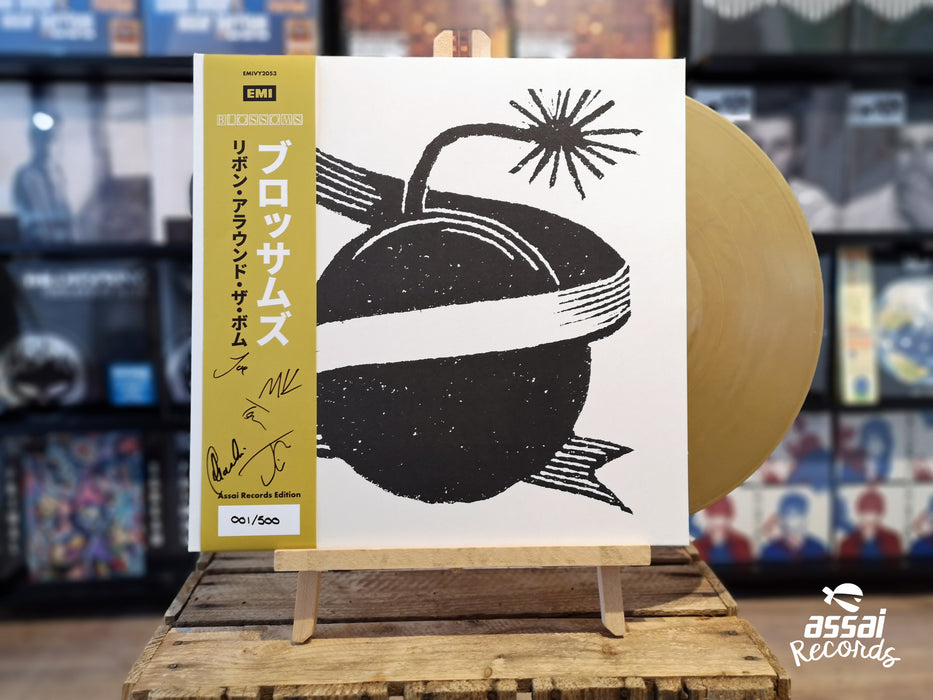 Blossoms Ribbon Around The Bomb Vinyl LP Signed Gold Colour Assai Obi Edition 2022