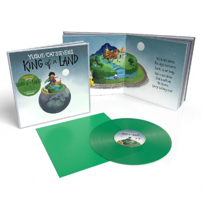 Yusuf / Cat Stevens King of a Land Vinyl LP Green Colour 2023