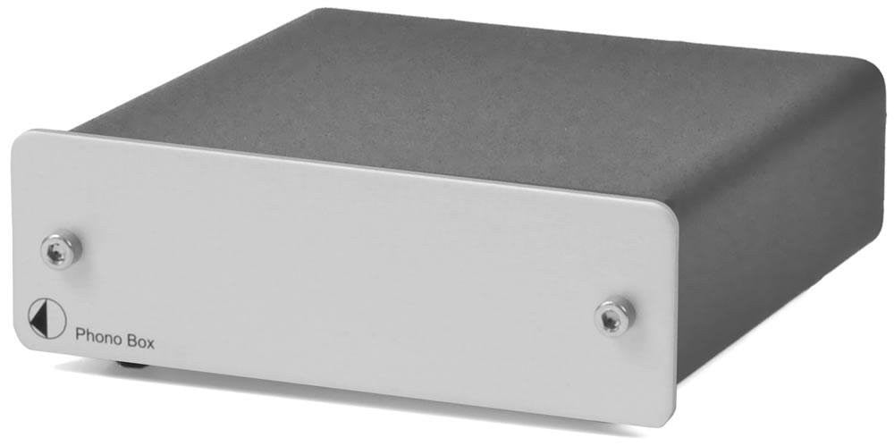 PROJECT PHONO BOX MM/MC SILVER TURNTABLE PREAMP