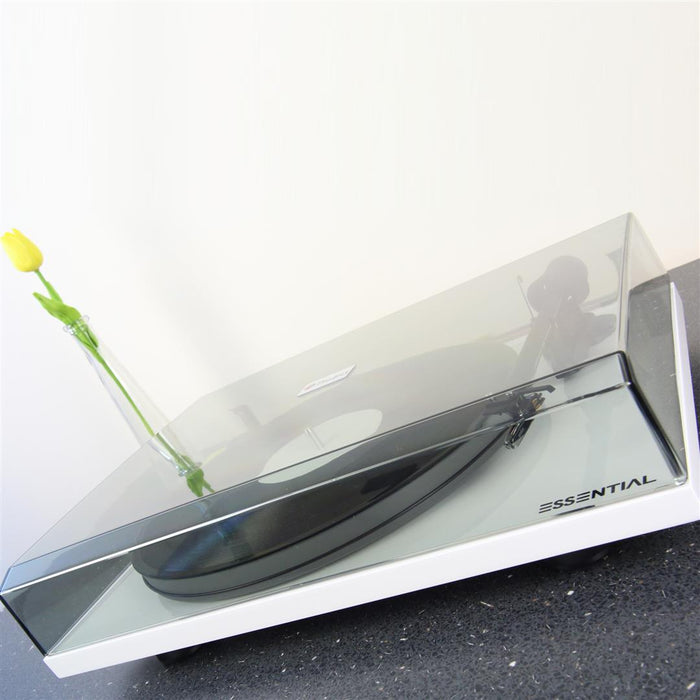 Pro-Ject Essential III White Acrylic Platter Turntable