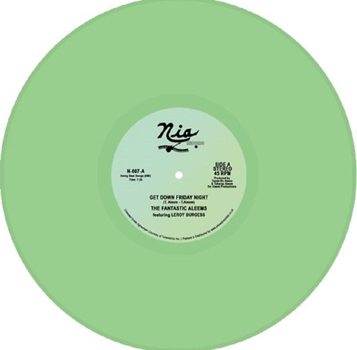 Fantastic Aleems & Leroy Burgess Get Down Friday Night (Special Re-Mix) / Get Down Friday Night (Vocal) Vinyl Green RSD 2023