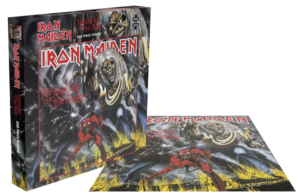 Iron Maiden 'Number Of The Beast' 500 Piece Jigsaw Puzzle