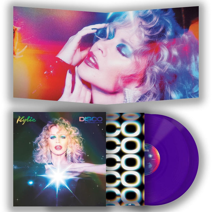 Kylie Minogue Disco Vinyl LP Extended Mixes Purple Colour 2021