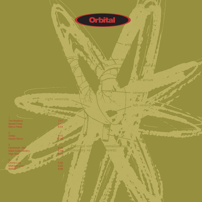 ORBITAL ORBITAL LP VINYL NEW 180GM 33RPM 1991