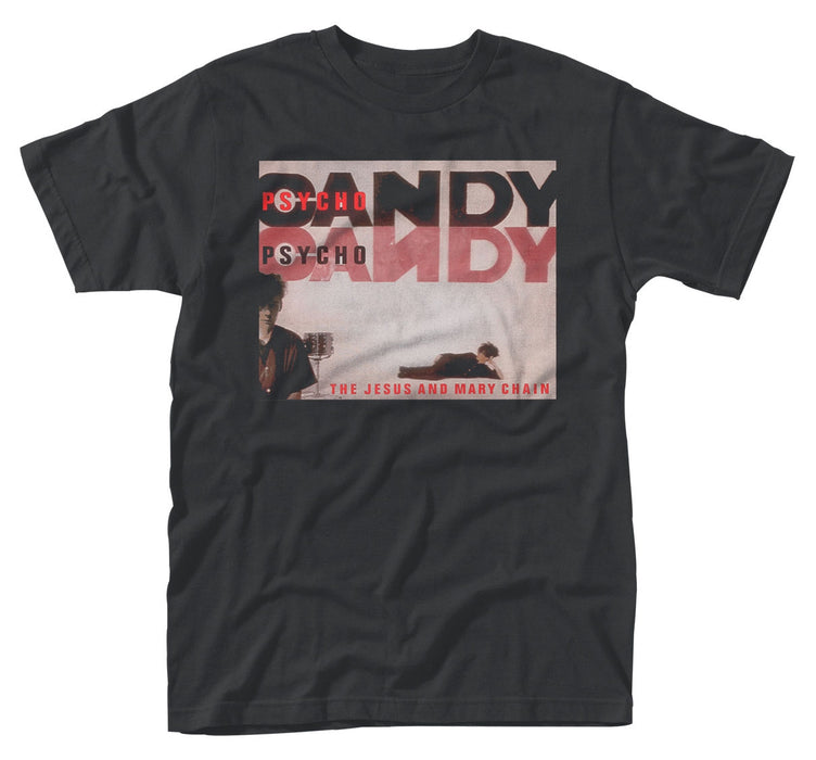 The Jesus And Mary Chain Psychocandy Black Large Unisex T-Shirt