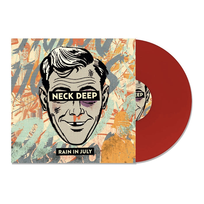 Neck Deep Rain In July Vinyl LP Red Colour 2023