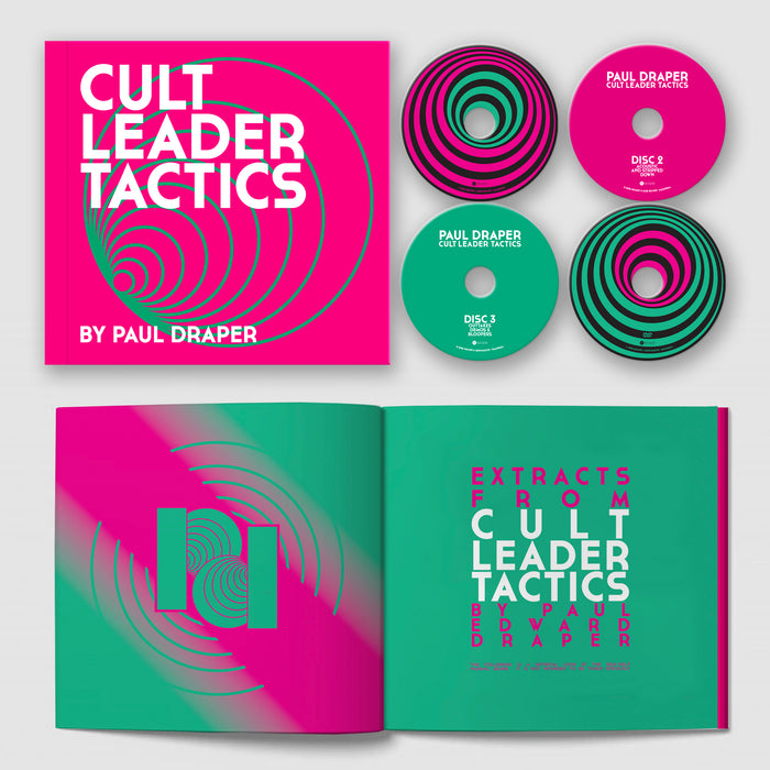 Paul Draper Cult Leader Tactics CD Boxset Limited Signed