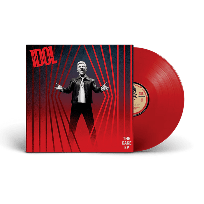 Billy Idol The Cage 12" Vinyl EP Indies Red Colour 2022