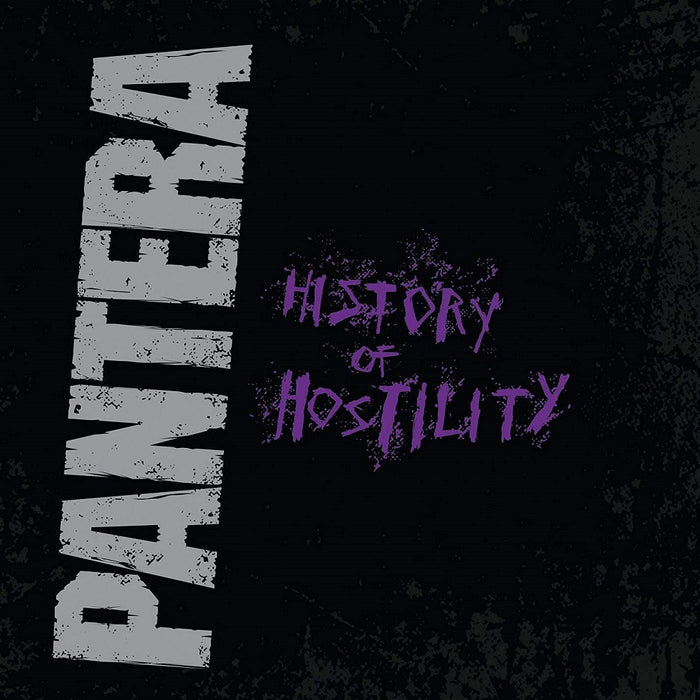 Pantera History Of Hostility Vinyl LP Silver 2015