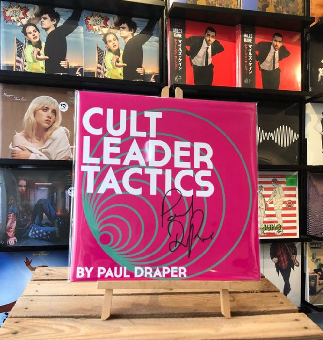 Paul Draper Cult Leader Tactics Vinyl LP + 7" Single Indies Signed Edition 2022