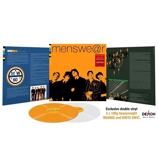 Menswear Extra Material Vinyl LP Orange & White Colour RSD 2021