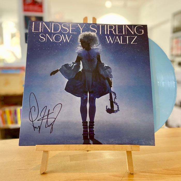 Lindsey Stirling Snow Waltz Vinyl LP Baby Blue Colour & Signed 2022