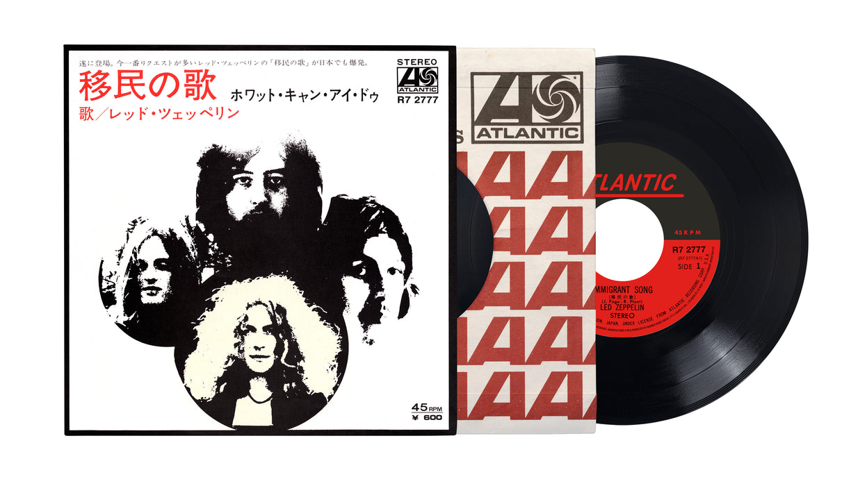 LED ZEPPELIN Immigrant Song / Hey Hey What Can I Do Vinyl 7" Single 2021