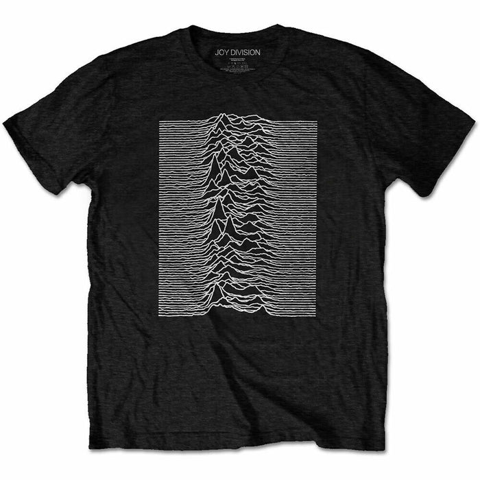 Joy Division Unknown Pleasures Black Large Unisex T-Shirt