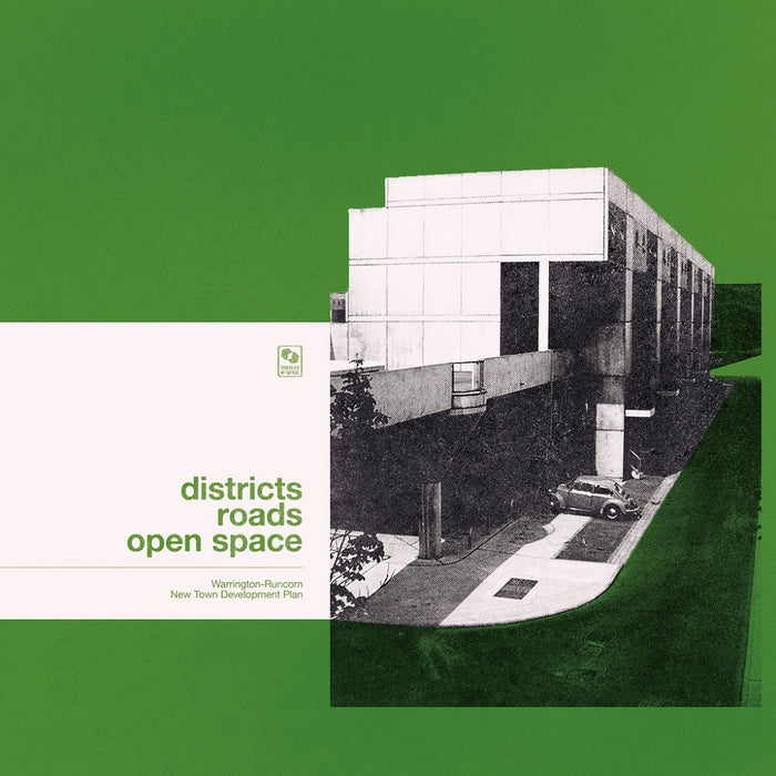 Warrington-Runcorn New Town Development Plan Districts Roads Open Space Vinyl LP