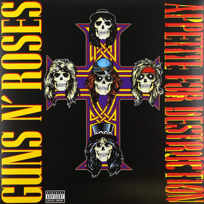 Guns N Roses Appetite For Destruction Vinyl LP 2008