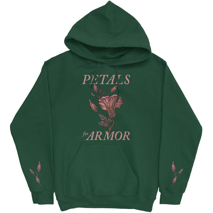 Hayley Williams Petals For Armour Green Large Unisex Hoodie