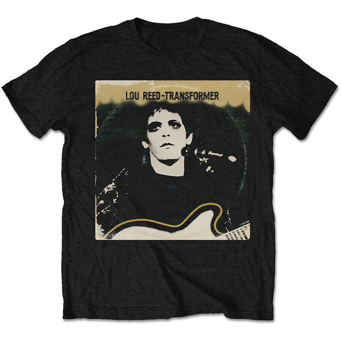 Lou Reed Transformer Vintage Cover Black Large Unisex T-Shirt