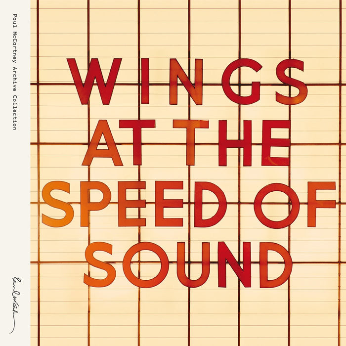 WINGS AT THE SPEED OF SOUND LP VINYL 33RPM NEW REMASTERED