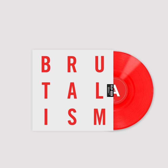 Idles Five Years Of Brutalism Vinyl LP Cherry Red Colour 2022