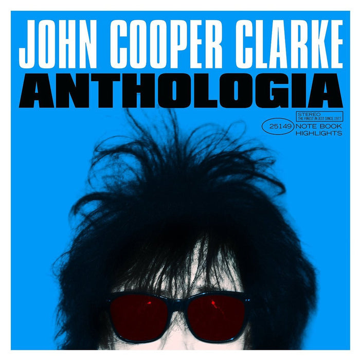 JOHN COOPER CLARKE ANTHOLOGIA LP VINYL NEW 33RPM