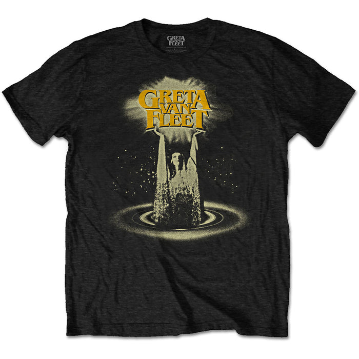 Greta Van Fleet Cinematic Lights Black Large Unisex T-Shirt