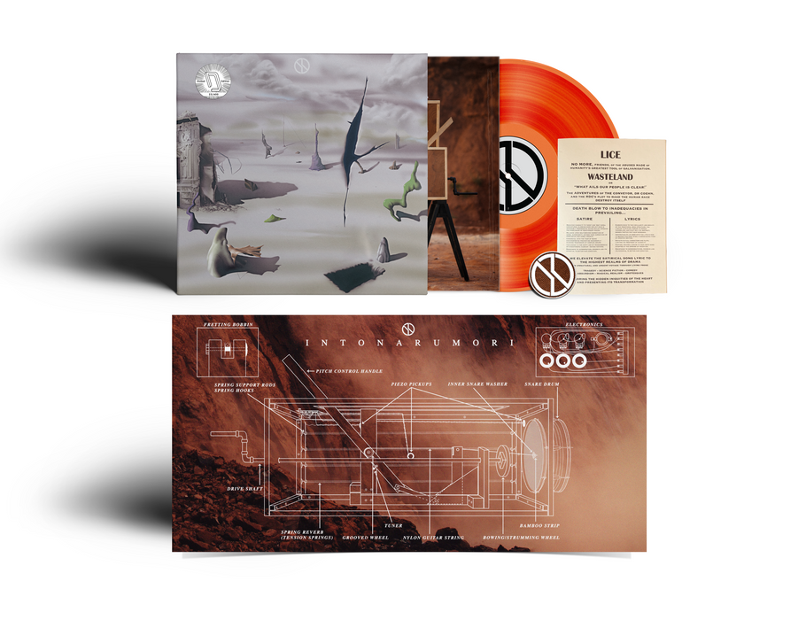 Lice - WASTELAND : What Ails Our People Is Clear Vinyl LP Ltd Dinked Edition #78