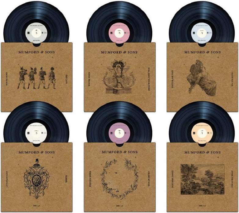 Mumford & Sons Sigh No More 7" Vinyl Single Boxset 2019