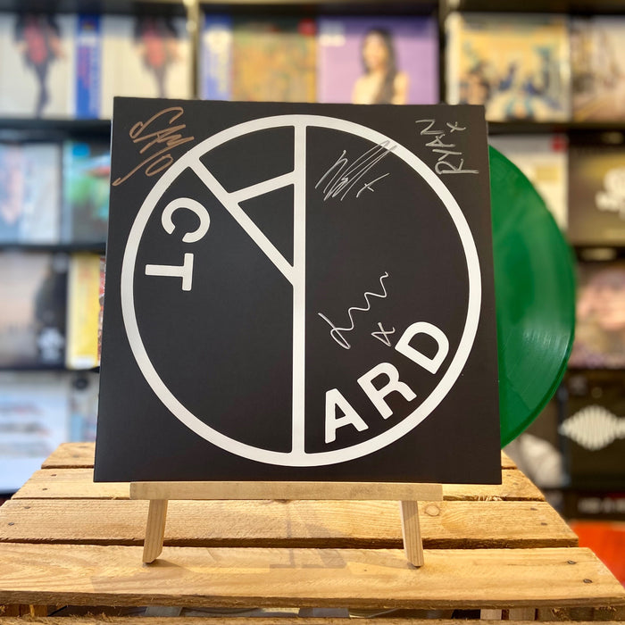 Yard Act The Overload Vinyl LP Signed Indies Transparent Ghetto Lettuce Green Colour 2022