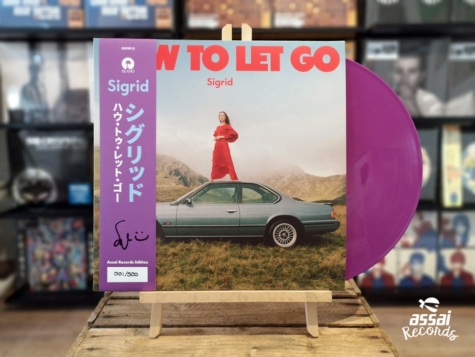 Sigrid How To Let Go Vinyl LP Purple Colour Signed Assai Obi Edition 2022